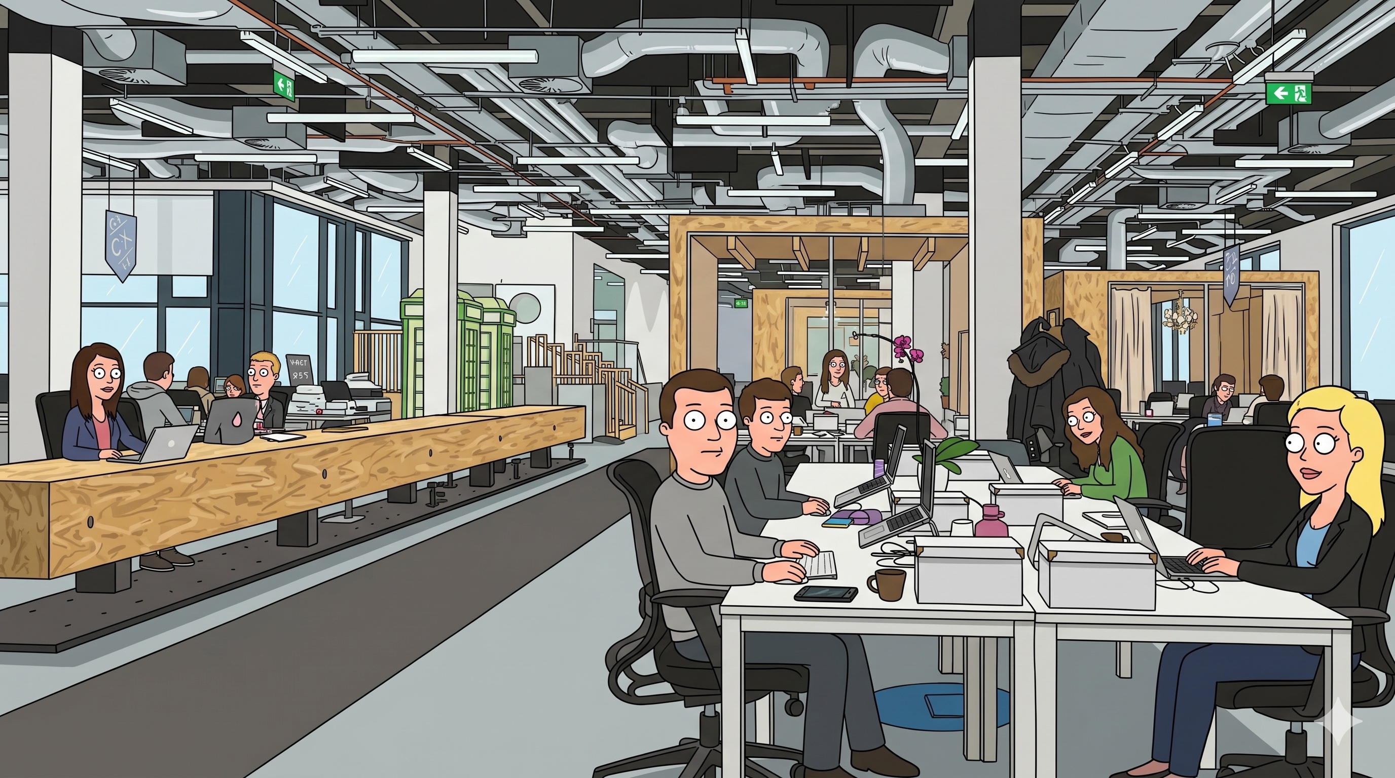 The Open-Plan Office